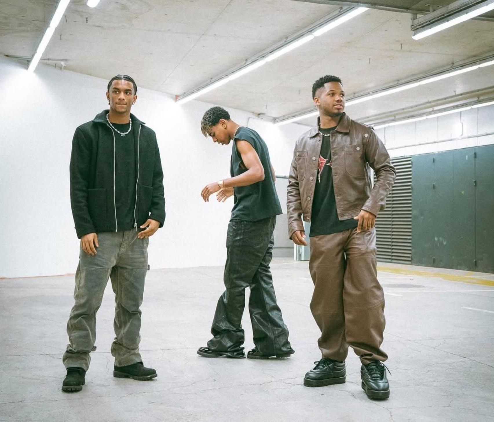 Alejando Balde, Lamine Yamal y Ansu Fati posan en Instagram (1)