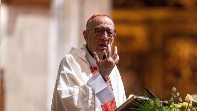 El cardenal elector y arzobispo de Barcelona, Juan José Omella