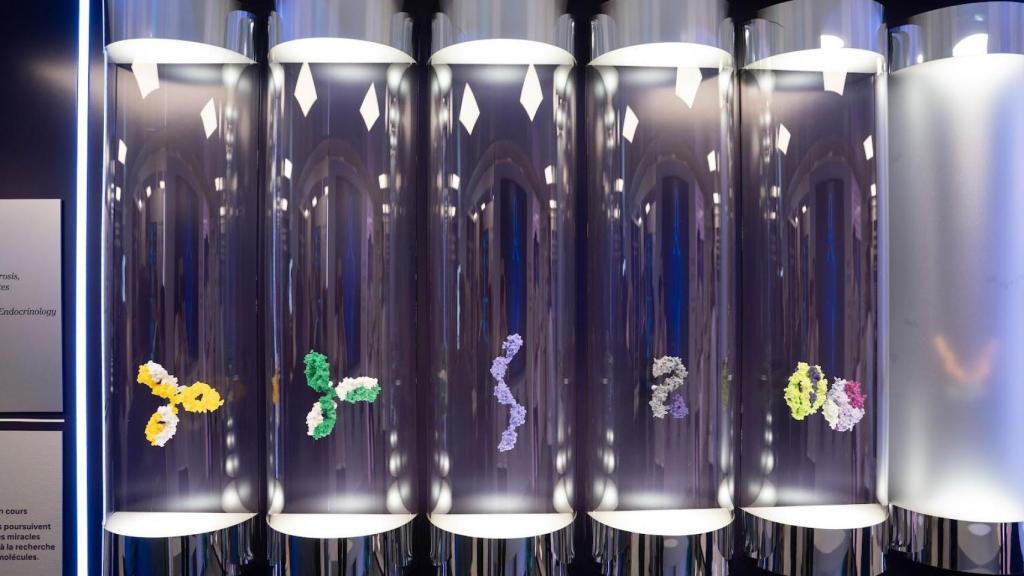 Una muestra del Sanofi Science Lab, en el Moll de la Barceloneta