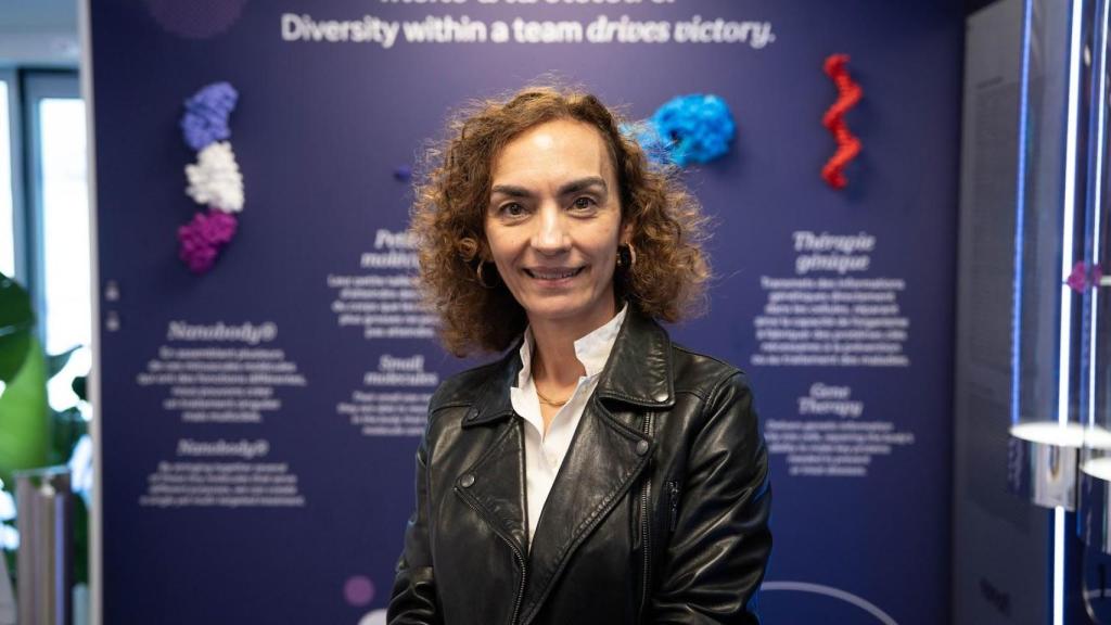 Raquel Tapia, directora de Sanofi en España, en el Sanofi Science Lab