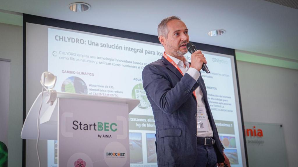 El fundador de Chlydro, Marcos Alberto Fernandes