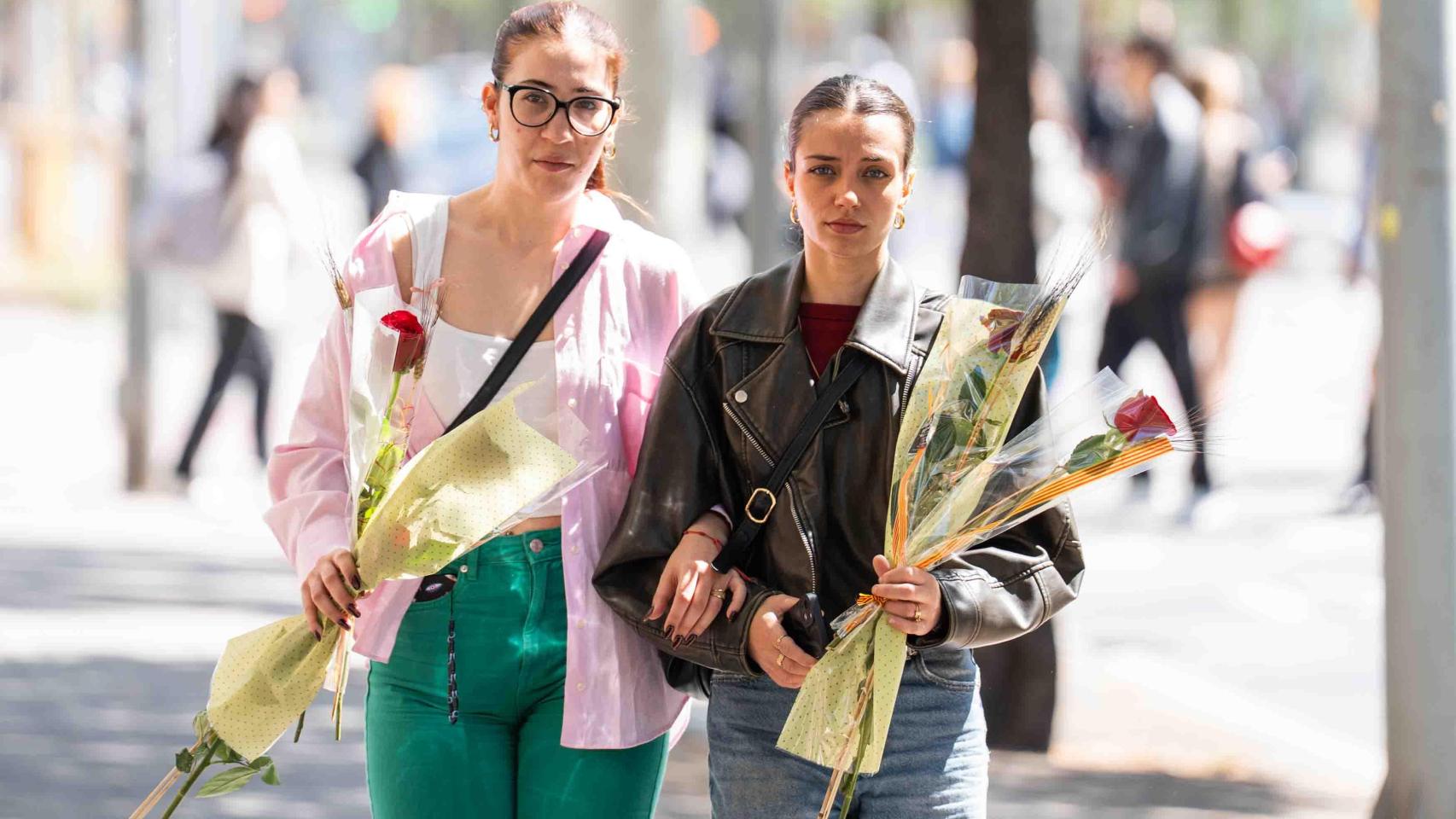 Los catalanes comprarán cerca de siete millones de rosas este Sant Jordi
