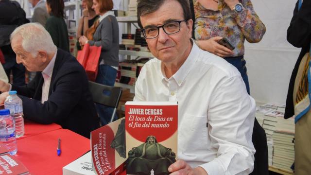 El escritor Javier Cercas