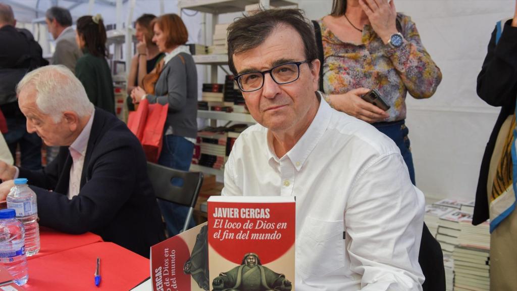 El escritor Javier Cercas