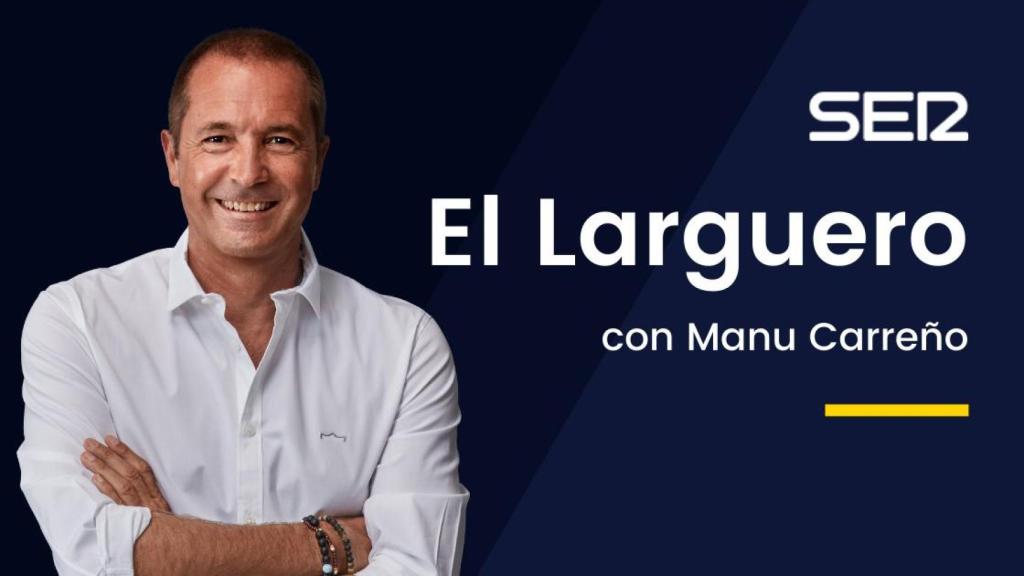 Manu Carreño, presentador del programa 'El Larguero'