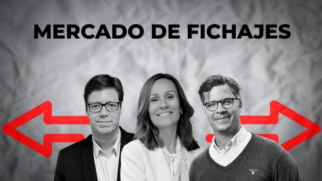 Imagen conjunta de Xavier Roca (Govern), Amaya Echevarría (Novartis) y Carl Aaby (Ikea)