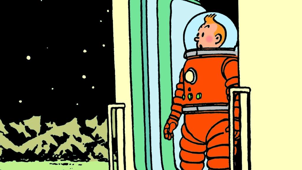 Tintín en el Cosmocaixa