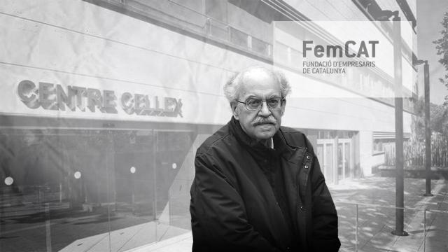 El Centro Cellex del VHIO, Andreu Mas-Colell y el logo de FemCat