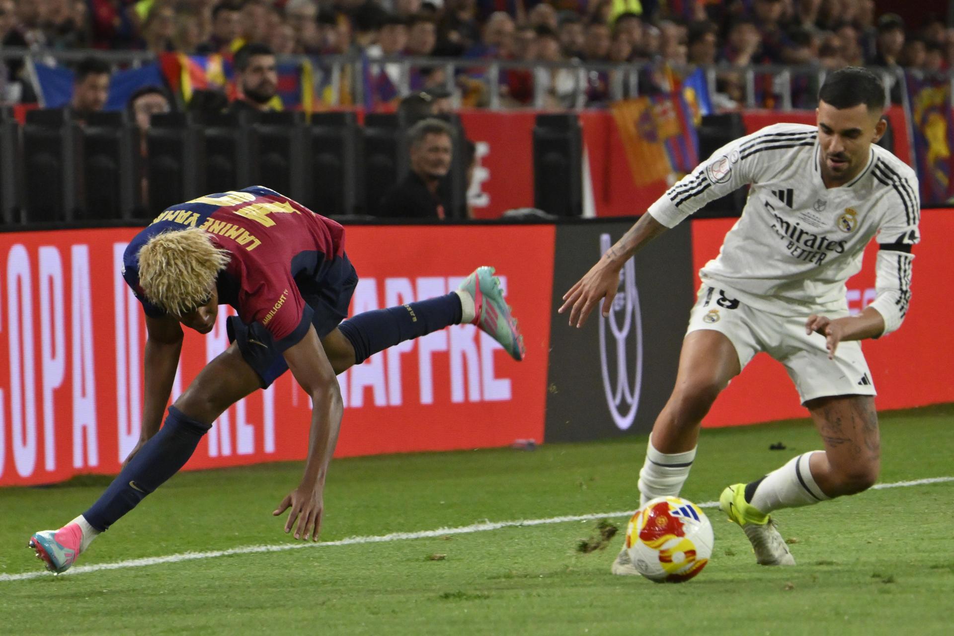 Lamine Yamal se enfrenta a Dani Ceballos en el clásico de Copa del Rey