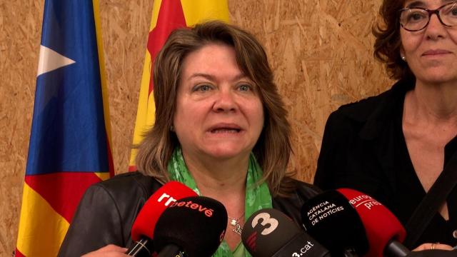 La actual presidenta de la ERC del distrito de Eixample de Barcelona y candidata de 'Dignitat Republicana' para presidir ERC Barceolona, Creu Camacho