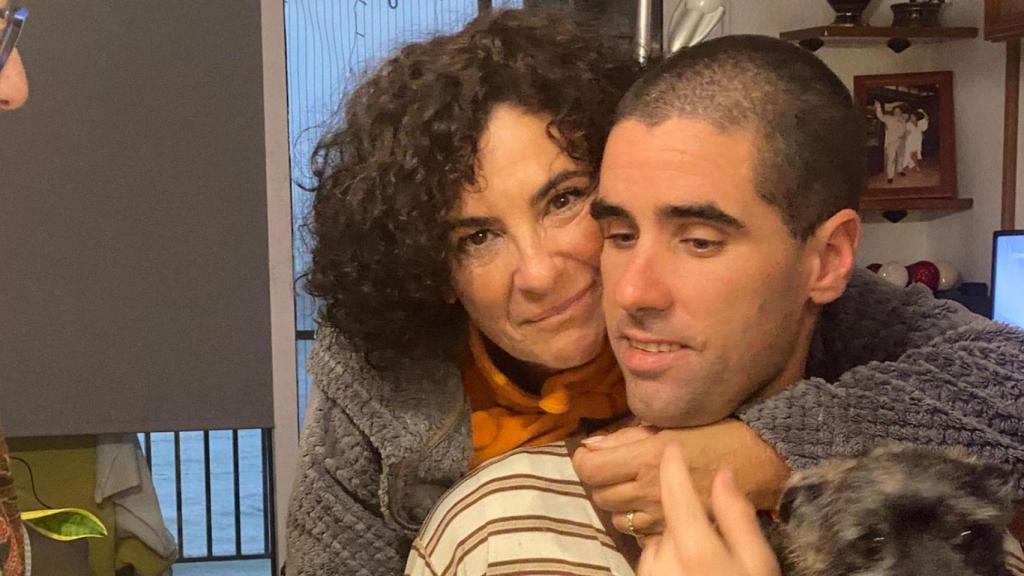 Aurora y su hijo Ferran