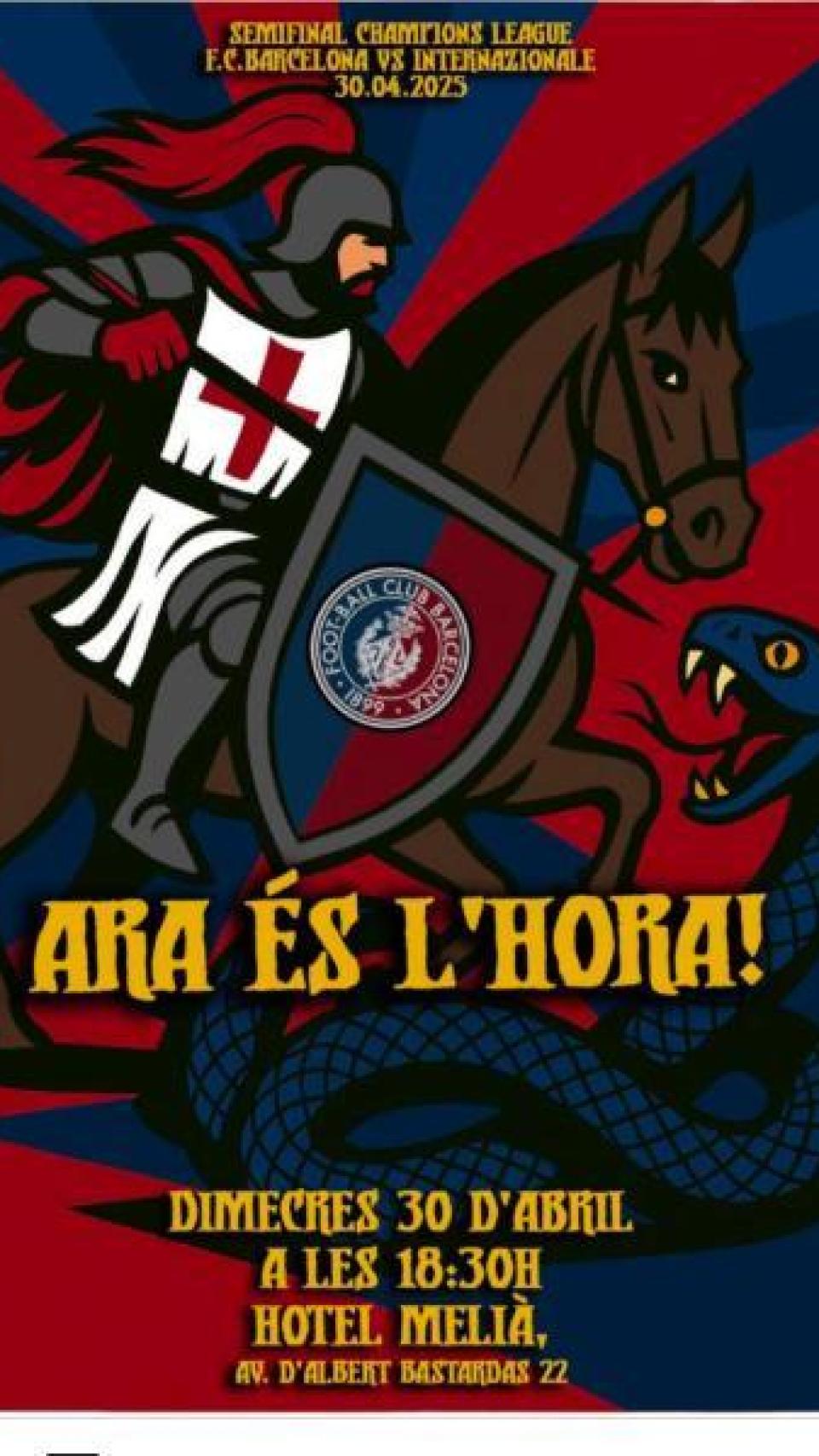 Convocatoria barcelonista antes del Barça-Inter