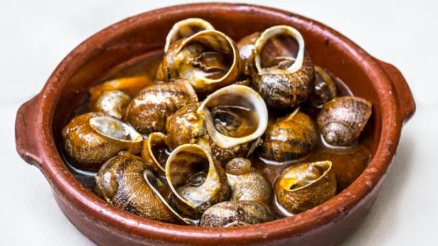 Cazuela de caracoles