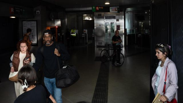 Barcelona, durante el apagón