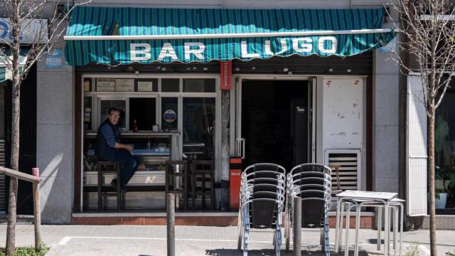 Barcelona durante el apagón