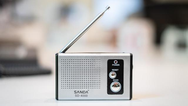 Imagen de una radio, el objeto que más se ha popularizado durante el apagón