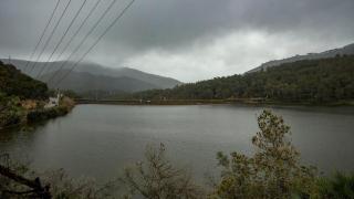 El embalse de Foix al 100% de su capacidad  (Castellet, Barcelona)