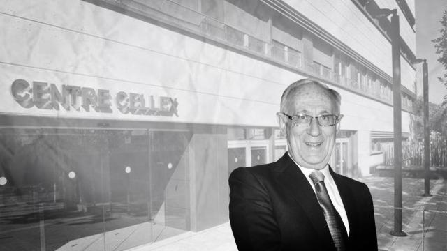 Jaume Segarra, junto al centro Cellex