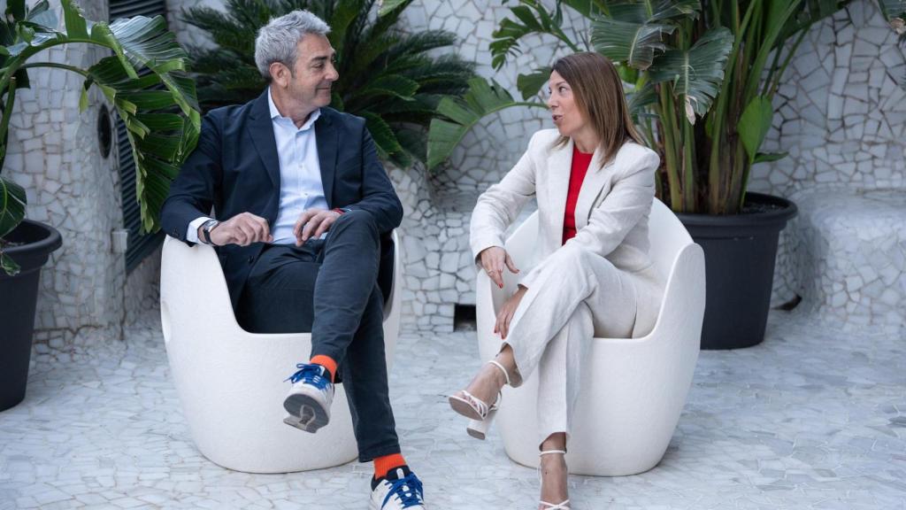 Los abogados Jorge Navarro y Cristina Vallejo