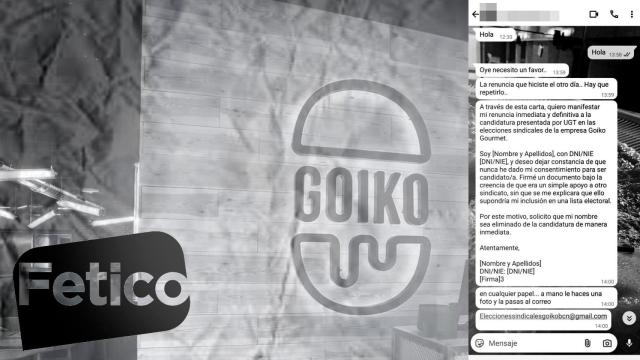 La UGT acusa a Fetico de cometer irregularidades