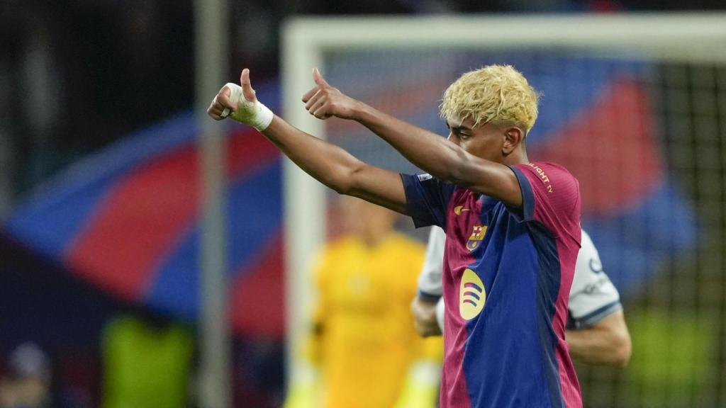 Lamine Yamal, después de marcarle al Inter de Milán