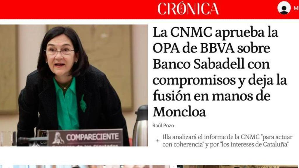 Crónica Global, 1 de mayo de 2025