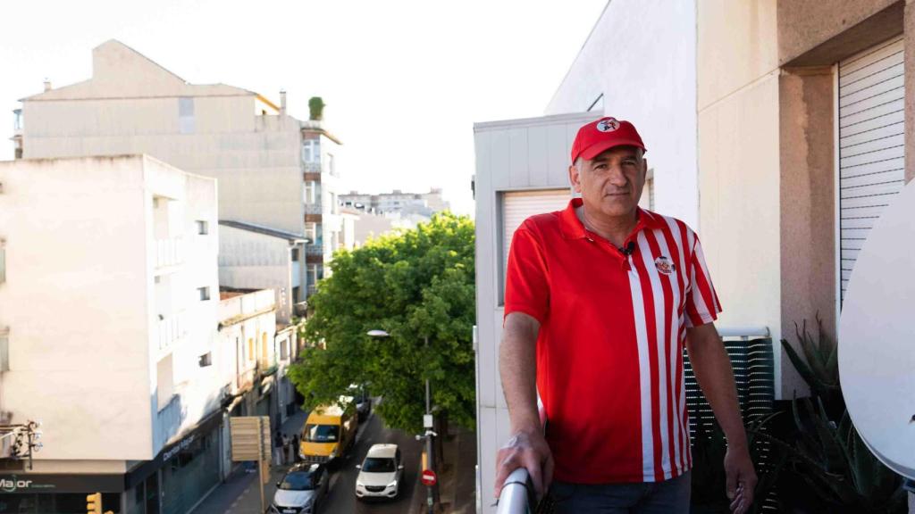 La Penya Gironina, que preside Lluís Bosch, organiza una recogida de fondos para evitar el desahucio de Effah y su familia