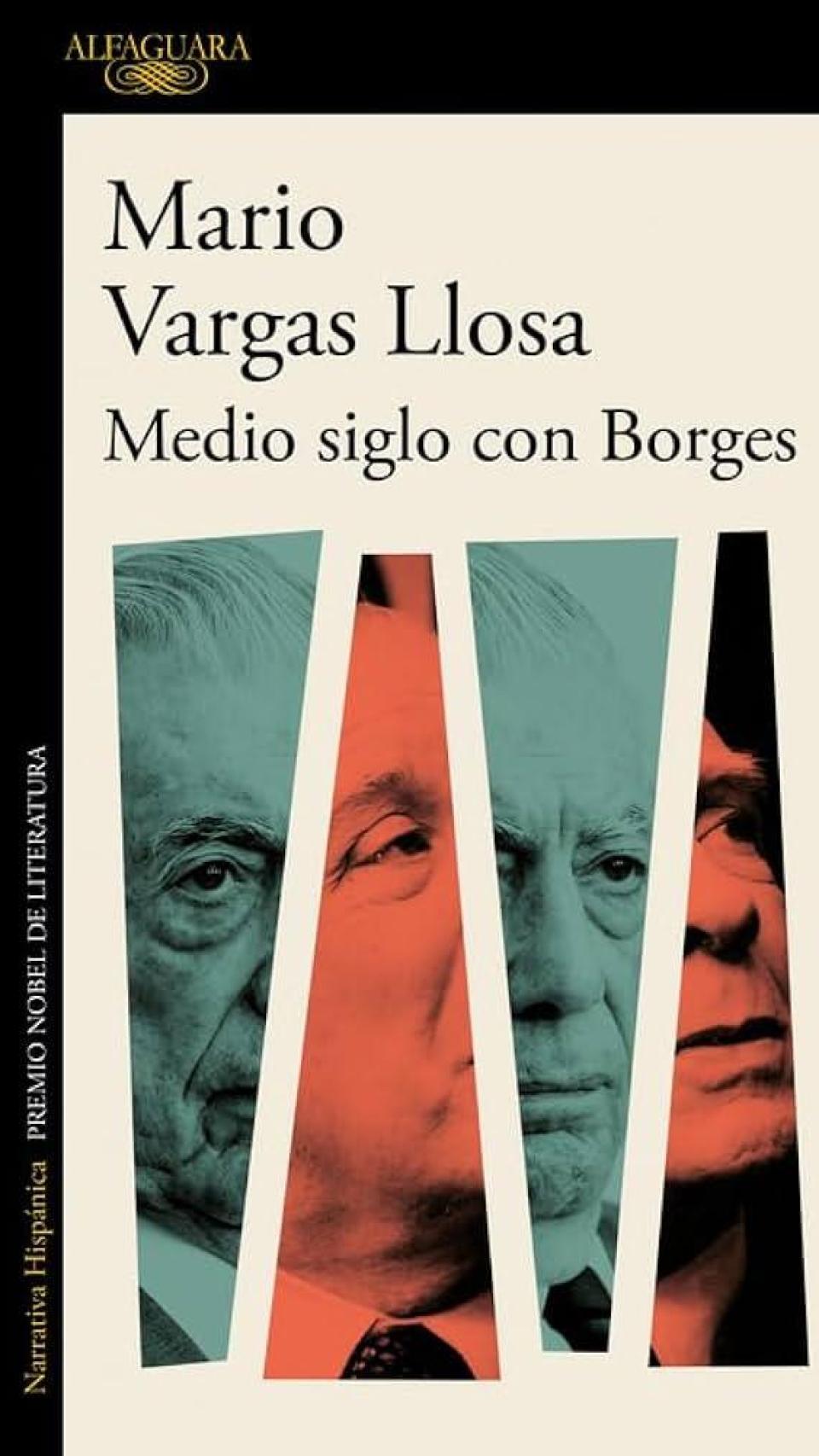 Portada del libro de Vargas Llosa sobre Borges
