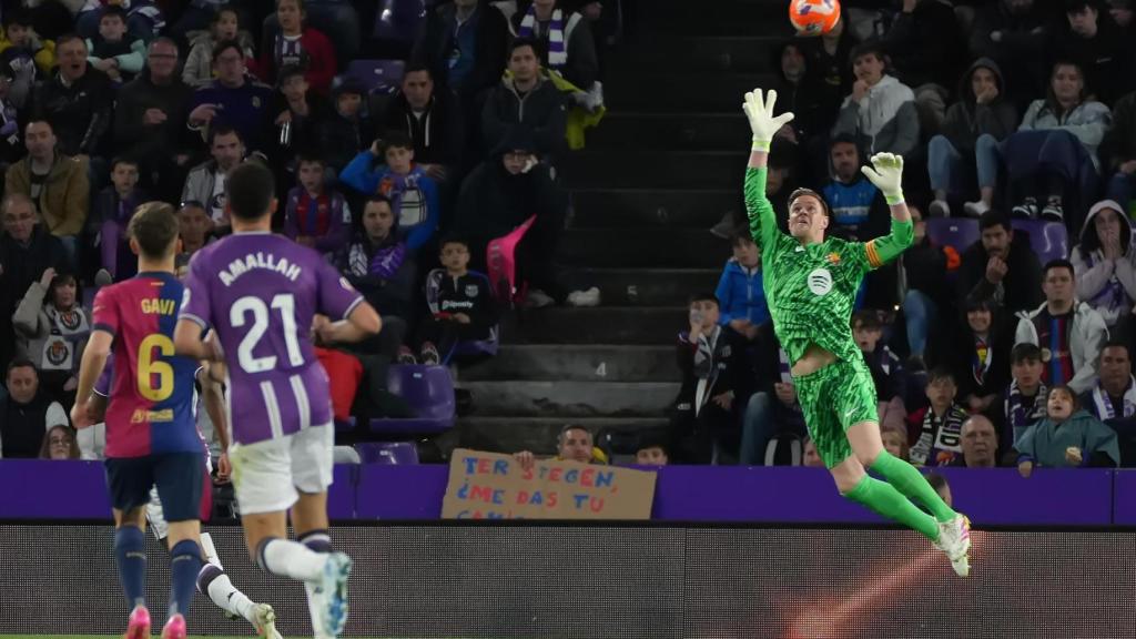 Ter Stegen regresa a la portería del Barça contra el Valladolid