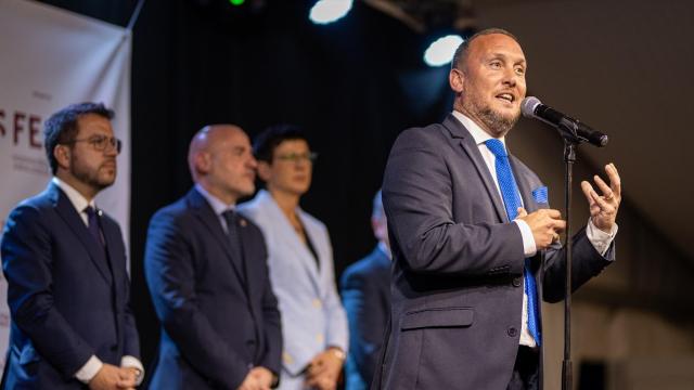 Daniel Salinero, presidente de la Federación de Entidades Culturales Andaluzas en Cataluña (Fecac),