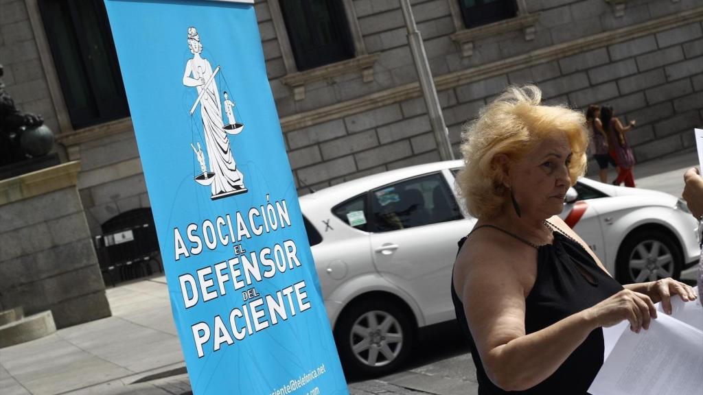 Carmen Flores, presidenta del Defensor del Paciente