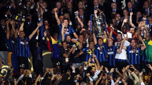 El Inter de Milán, campeón de la Champions League en 2010, después de eliminar al Barça en semifinales