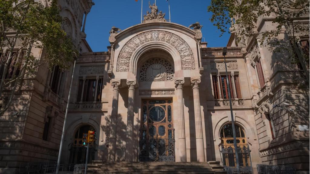 Façana del Tribunal Superior de Justícia de Catalunya (TSJC) i de l'Audiència de Barcelona, on se celebrarà el judici penal