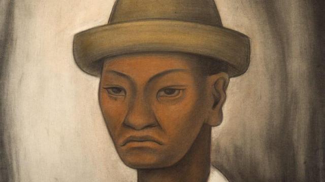 Uno de los cuadros de Standarte en Madrid