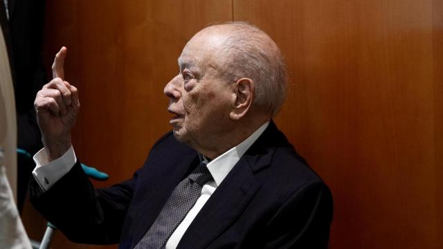 Jordi Pujol, en el Cercle d'Economia