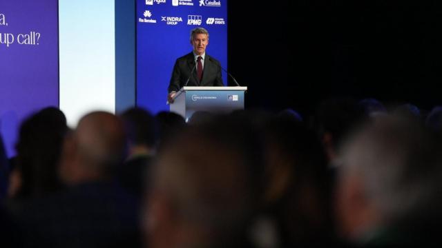 Alberto Núñez Feijóo en el Cercle d'Economia