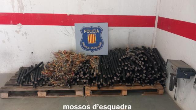 Cableado eléctrico robado en el Pont de Suert (Lleida)