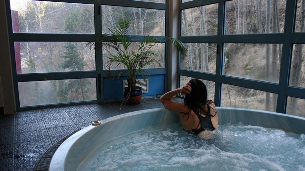 Jacuzzi de los baños de Saint-Thomas