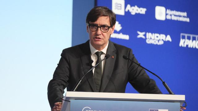 El presidente de la Generalitat, Salvador Illa, cierra la 40 Reunión del Cercle d'Economia
