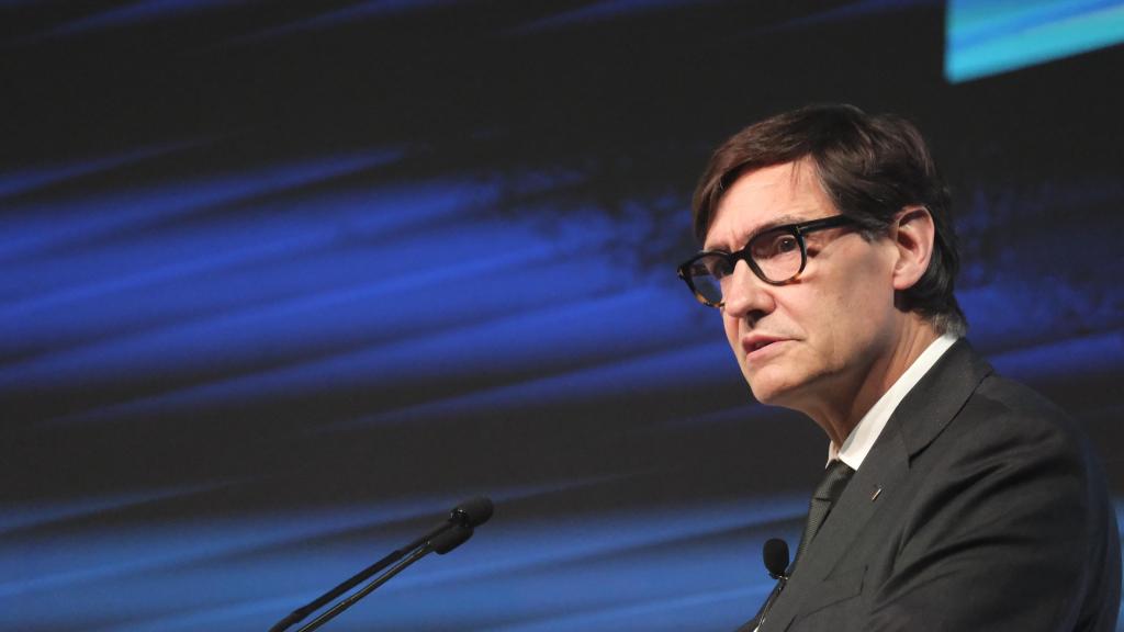 El 'president' de la Generalitat, Salvador Illa, en la 40ª reunión anual del Cercle d'Economia