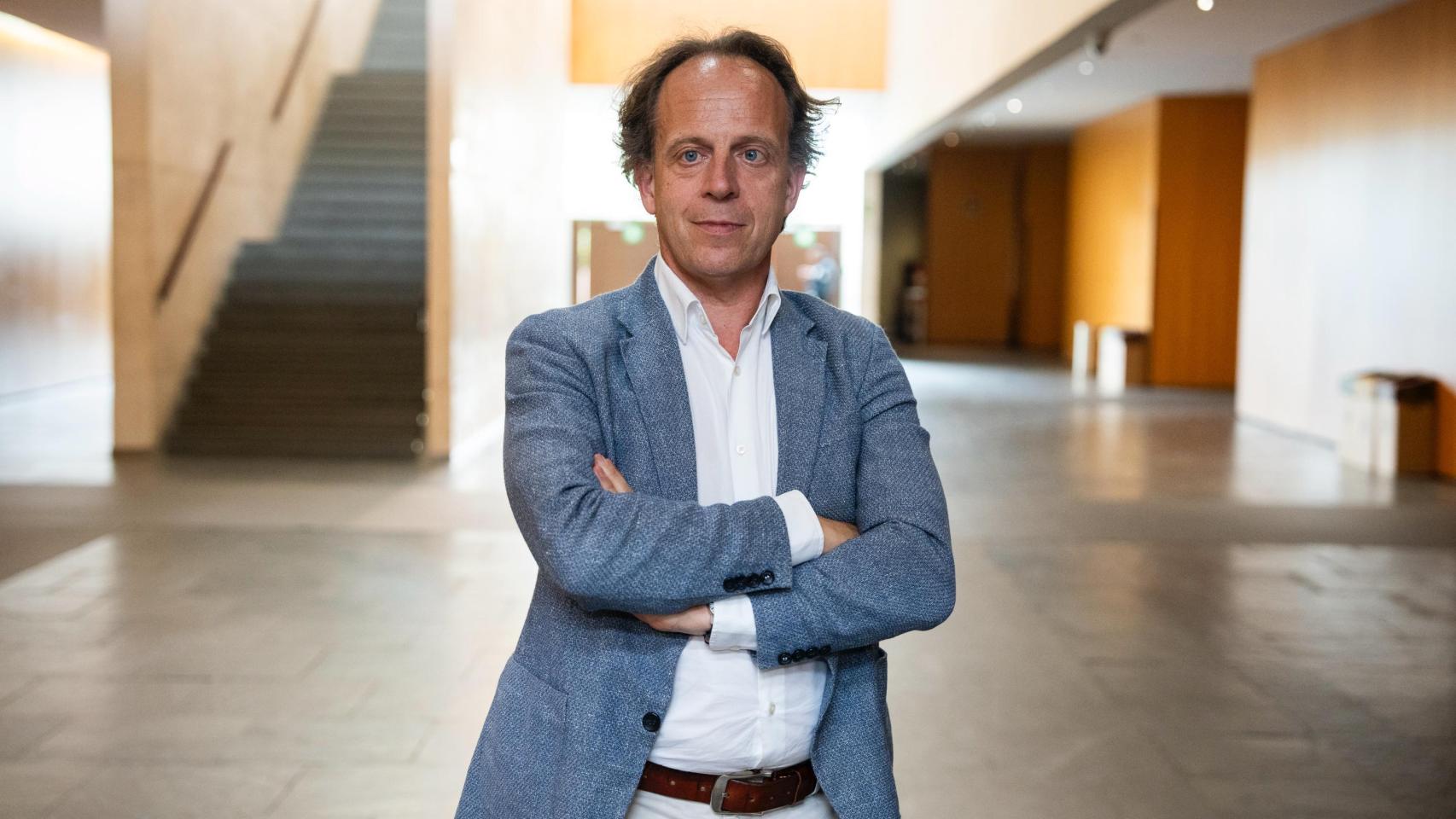 Hein de Haas, en el Palau de Congressos de Catalunya