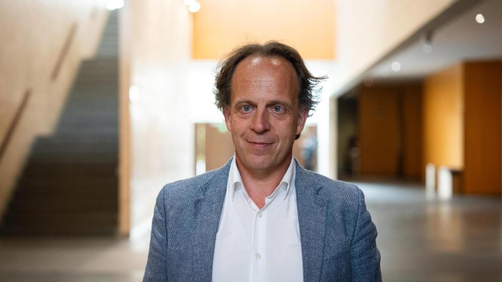 Hein de Haas, en el Palau de Congressos de Catalunya