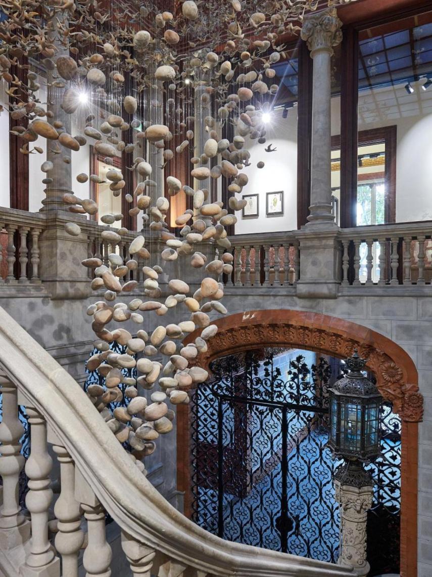 Escalera de la casa Ramon Casas