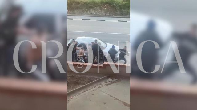 Imagen de la batalla campal en Sant Salvador (Tarragona)