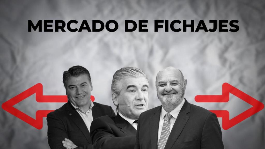 De izq. a dcha., Antoni Cañete (PcMM), Francisco Reynés (Criteria) y José María Méndez (Criteria) / CG