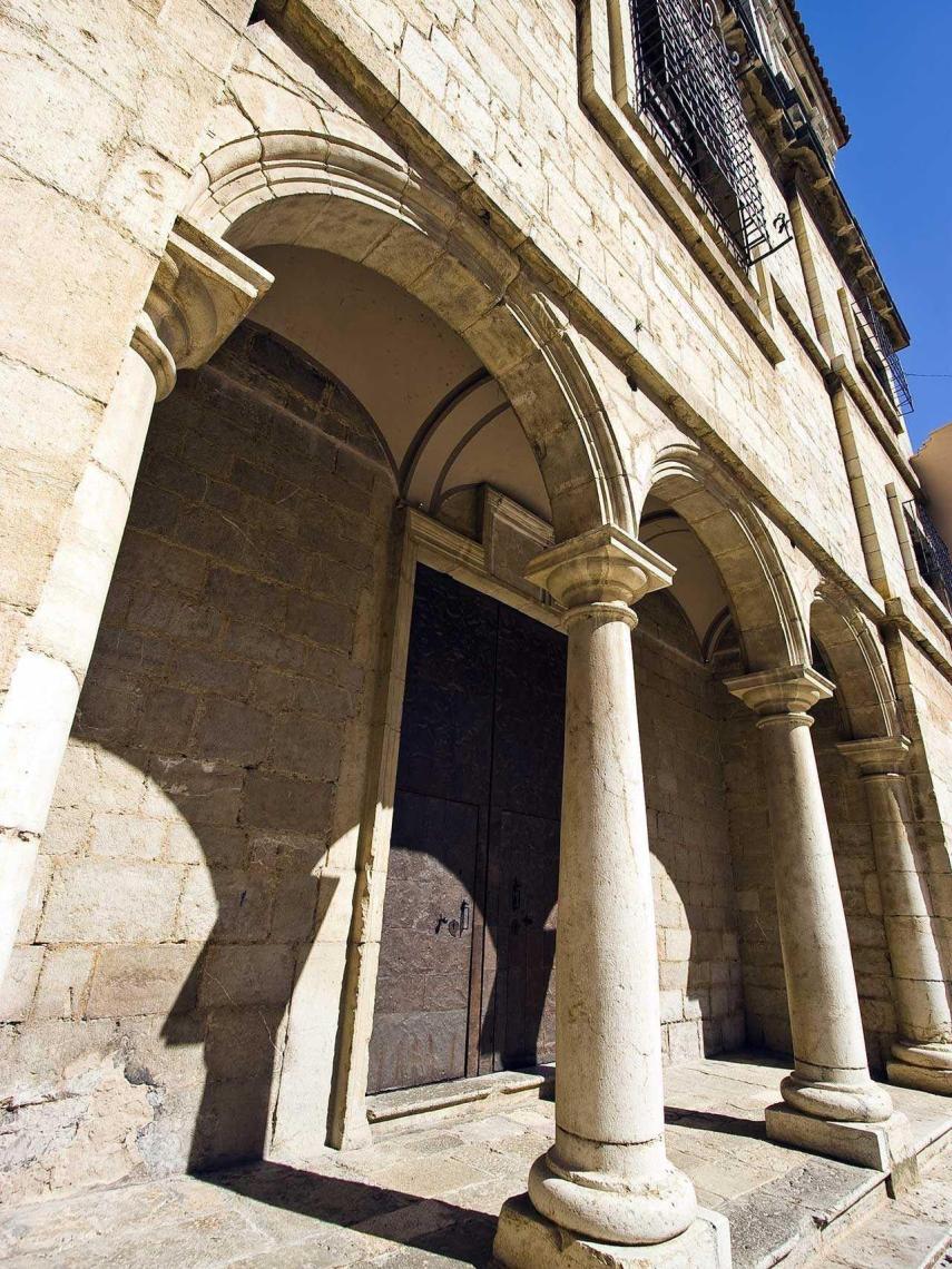Detalle del convento de Santa Ana