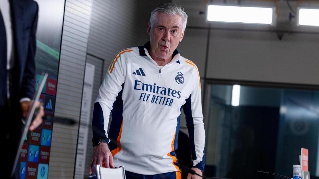 Carlo Ancelotti, técnico del Real Madrid