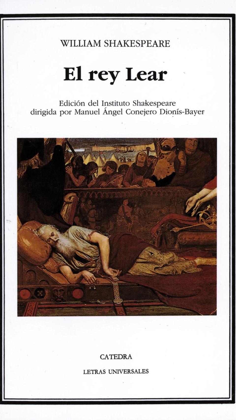 Portada de 'El Rey Lear'