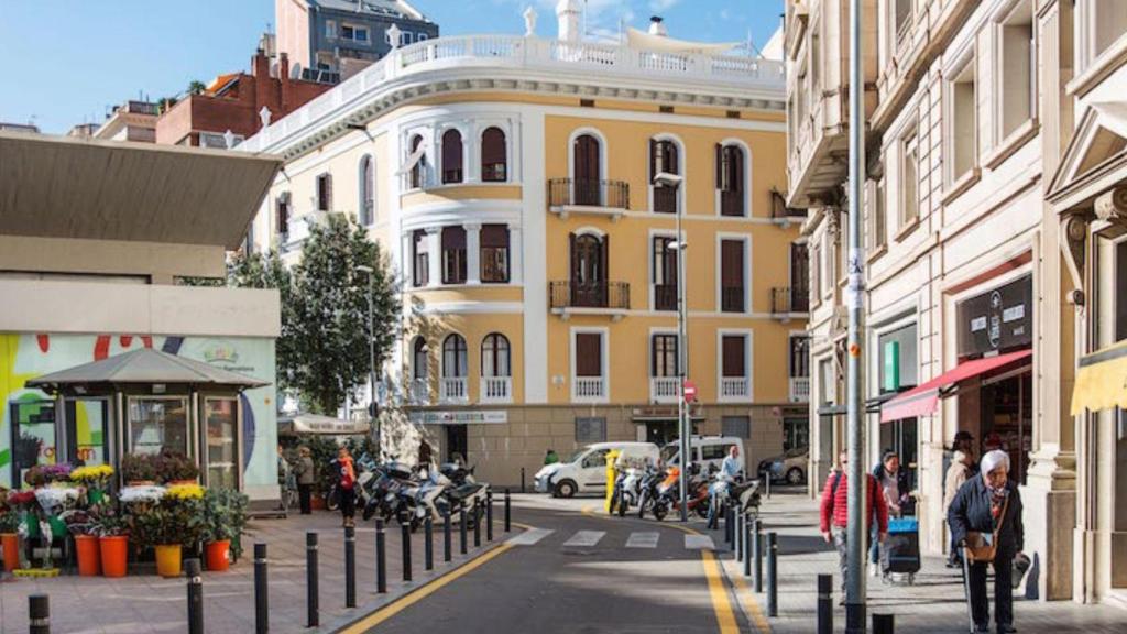 Calle del barrio de Sant Gervasi