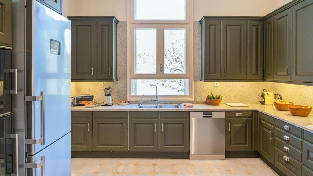 Cocina de la casa de Johan Cruyff